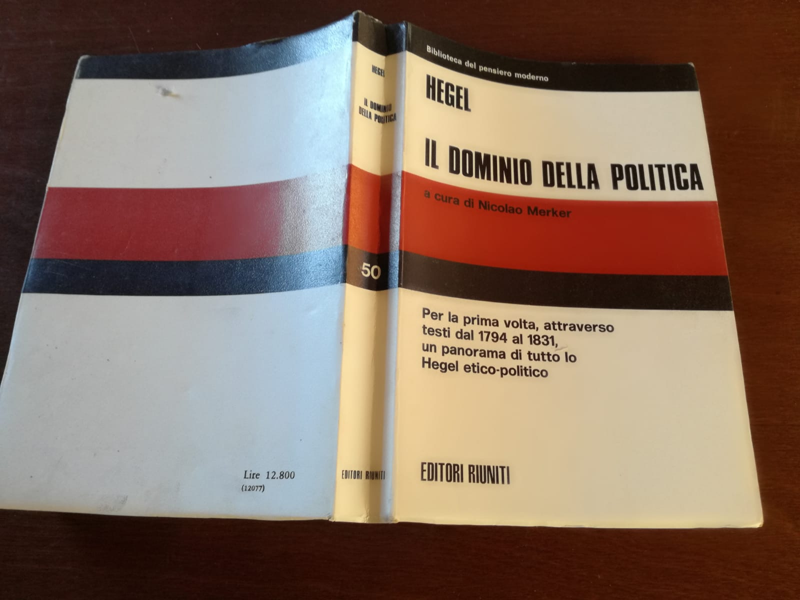 Il dominio della politica - copertina