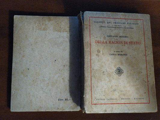 Dalla ragion di stato - copertina
