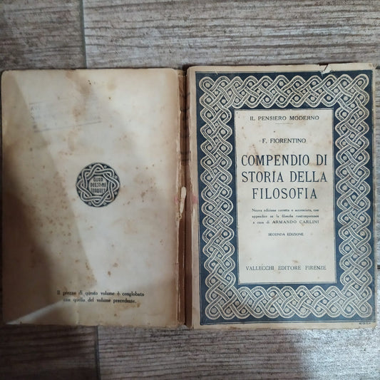 Compendio di storia della filosofia - copertina