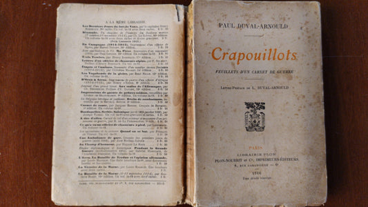 Crapouillots - copertina