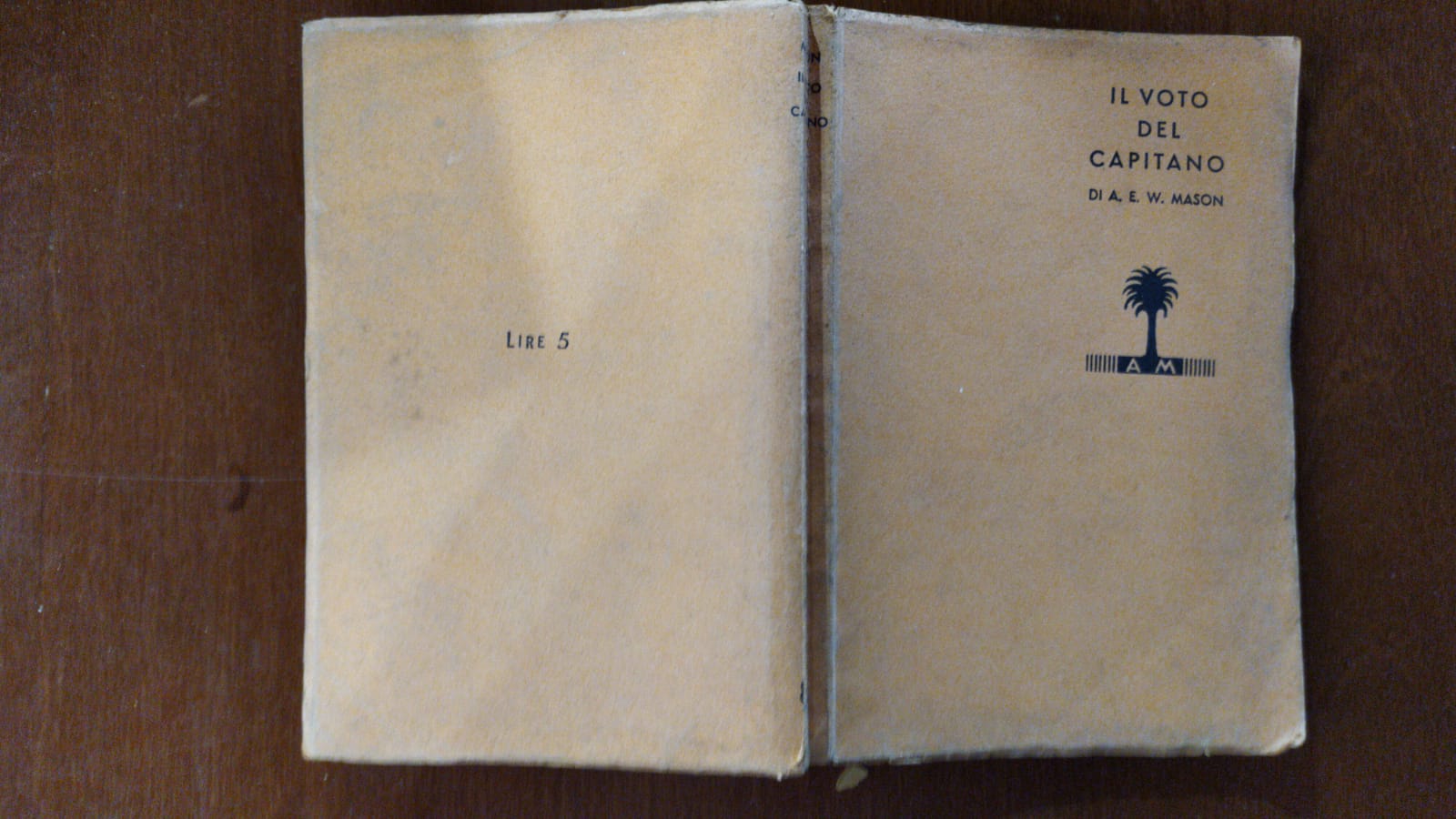 Il voto del capitano - copertina