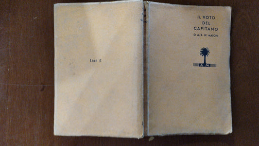 Il voto del capitano - copertina