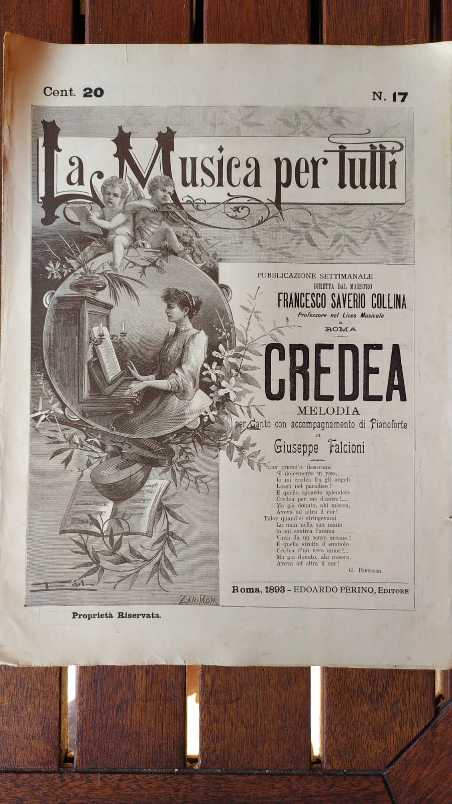 Credea Melodia - copertina