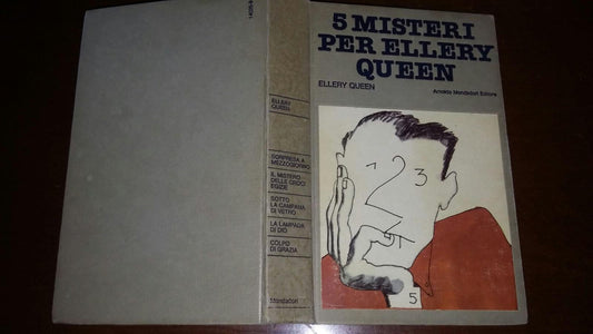 5 Misteri Per Ellery Queen - copertina