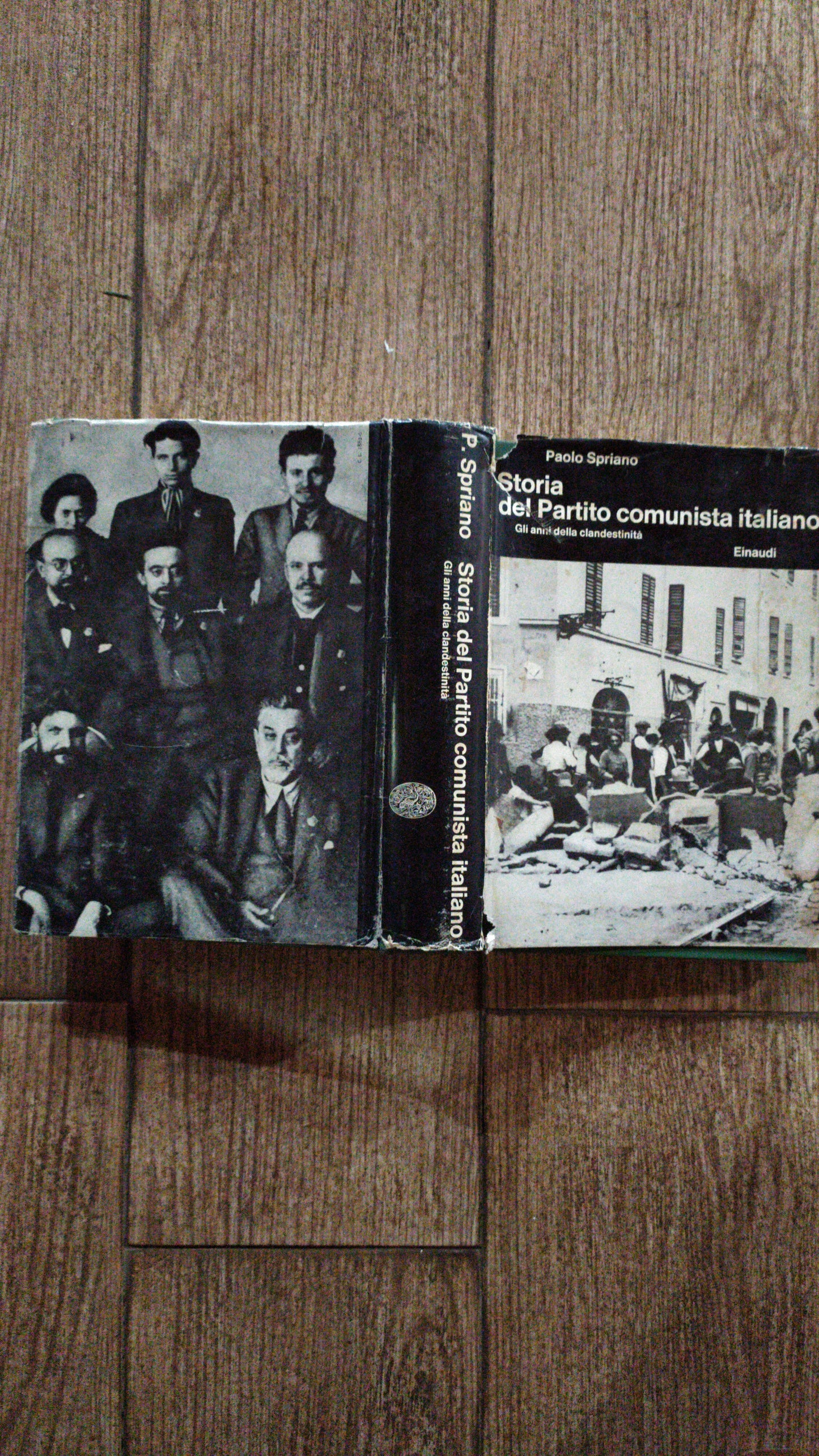 Storia del Partito comunista italiano.Gli anni della clandestinita'. - copertina