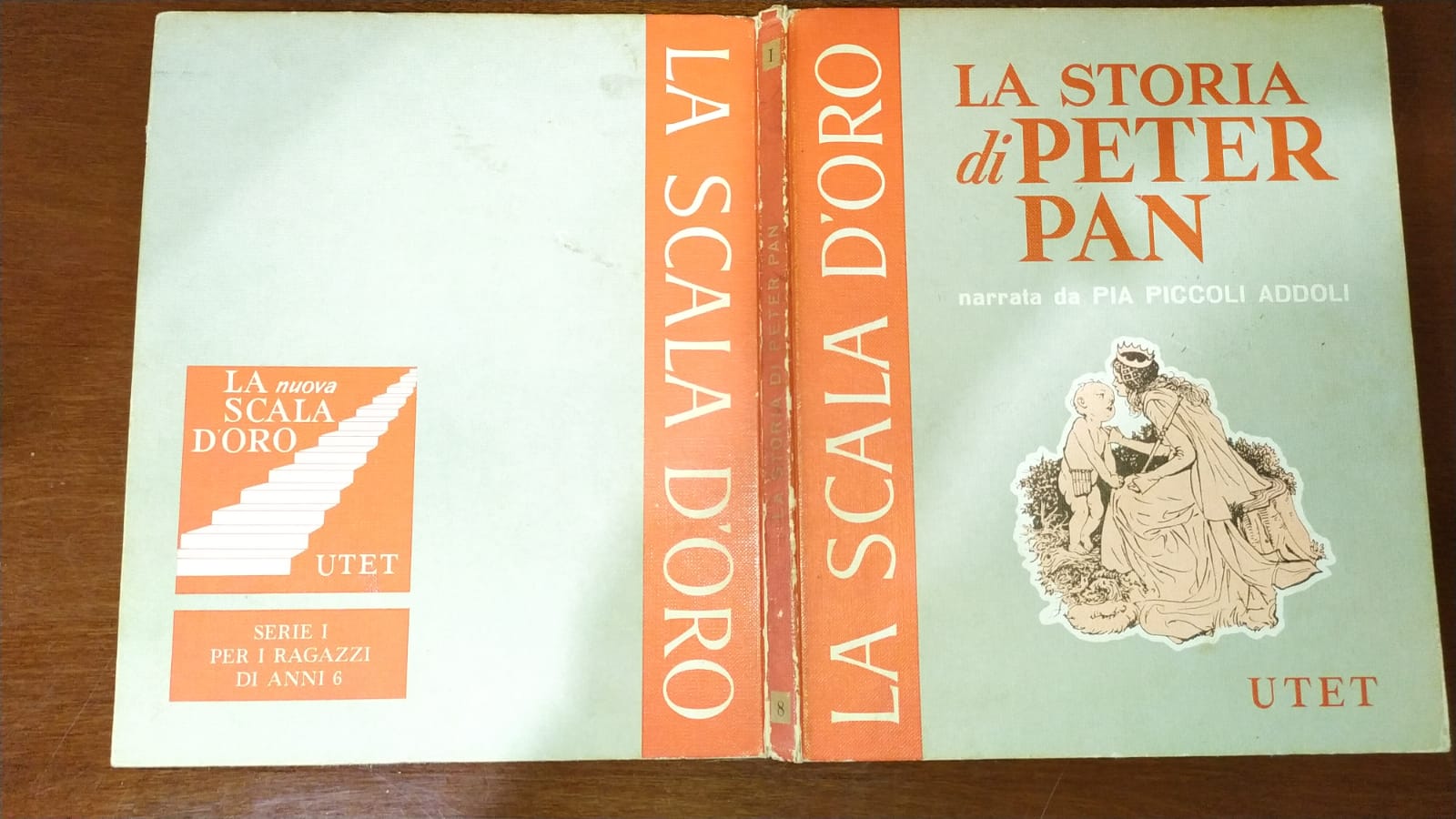 La storia di Peter Pan.Volume n. 8 - copertina
