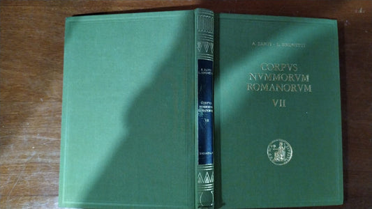 Corpvs nvmmorvm romanorvm.Vol.VII - copertina