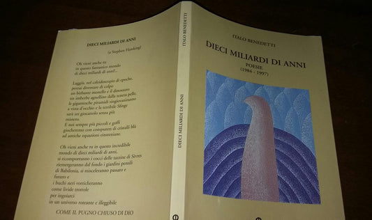 Dieci miliardi di anni Poesie (1984-1997) - copertina