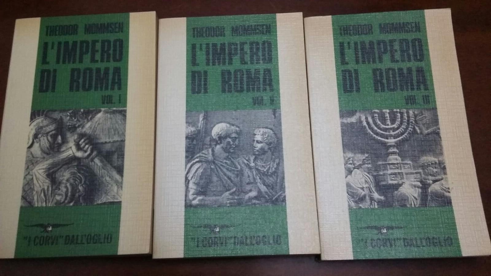 L'Impero di Roma .Vol.I II III - copertina