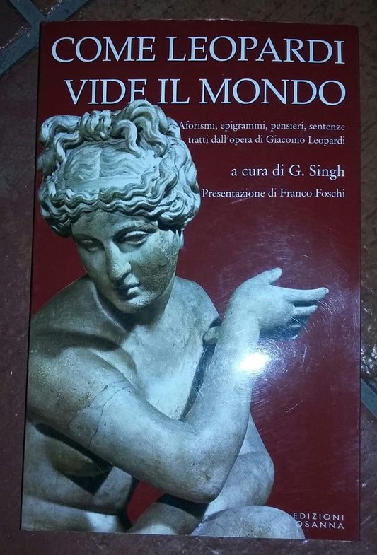 Come Leopardi vide il mondo - copertina