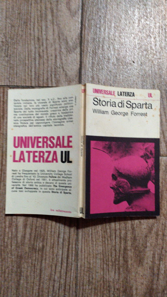 Storia di Sparta - copertina