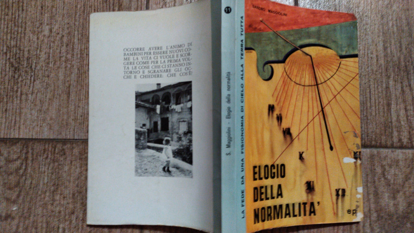 Elogio della normalita' - copertina