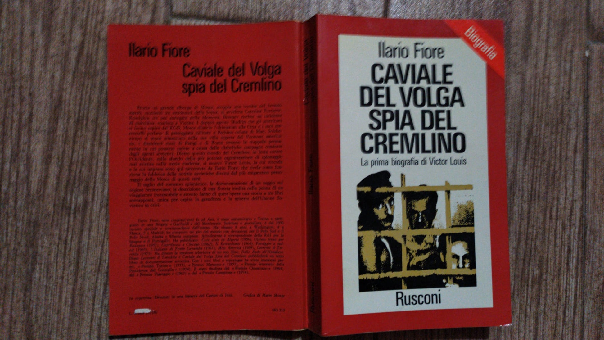 Caviale Del Volga Spia Del Cremilino, La Prima Biografia Di Victor Louis - copertina