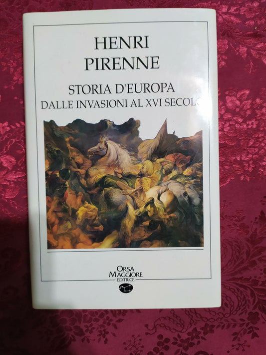 Storia d'Europa dalle invasioni al XVI secolo - copertina