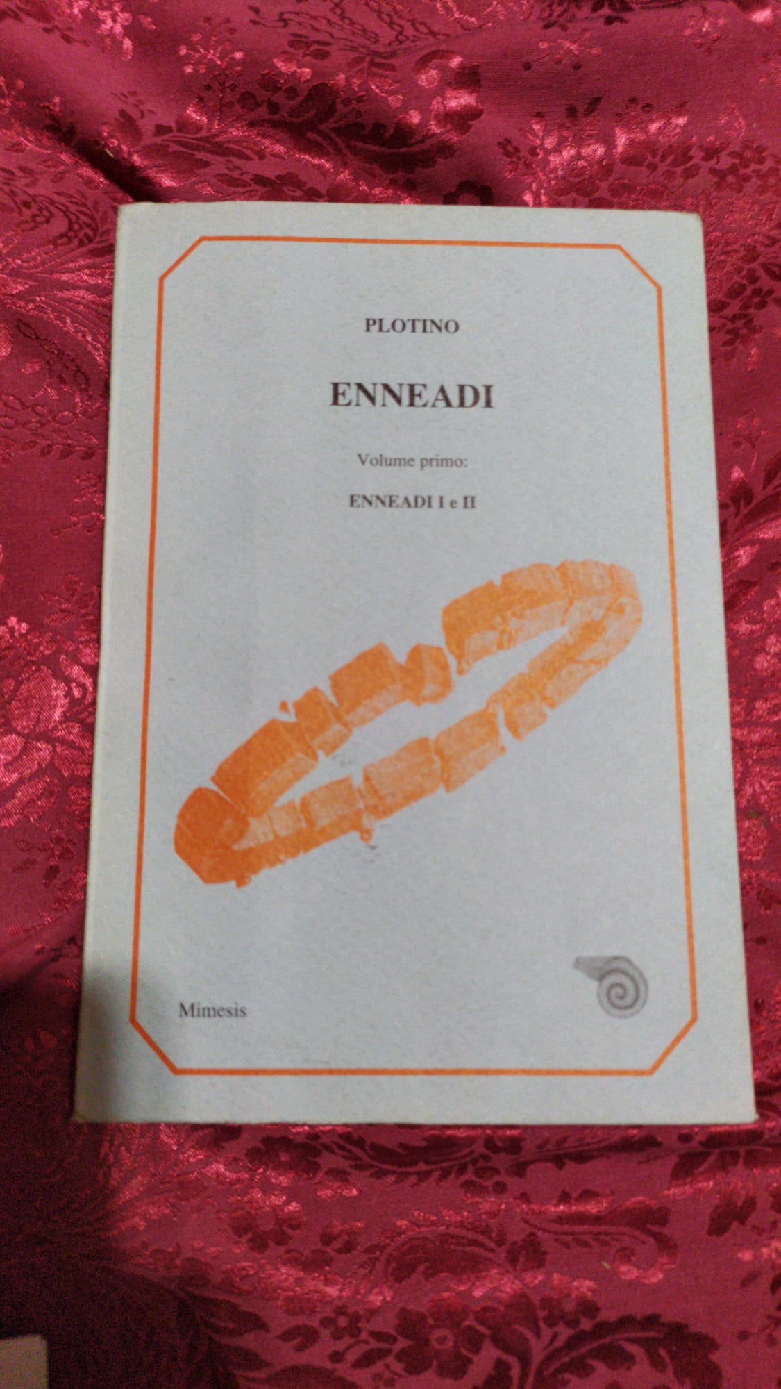 Enneadi. Volume primo: Enneadi I e II - copertina