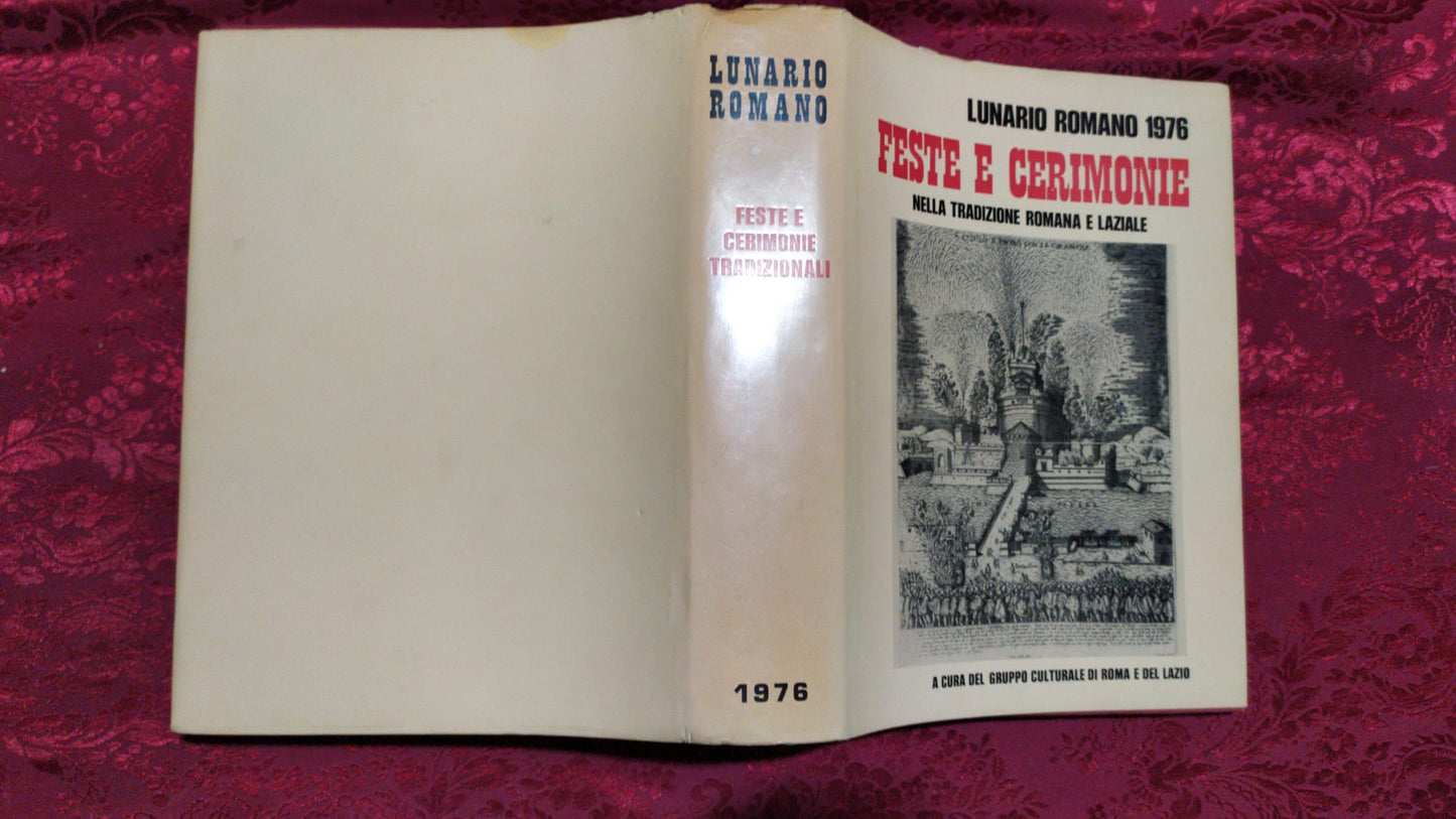 Feste e cerimonie  nella tradizione romana e laziale - copertina