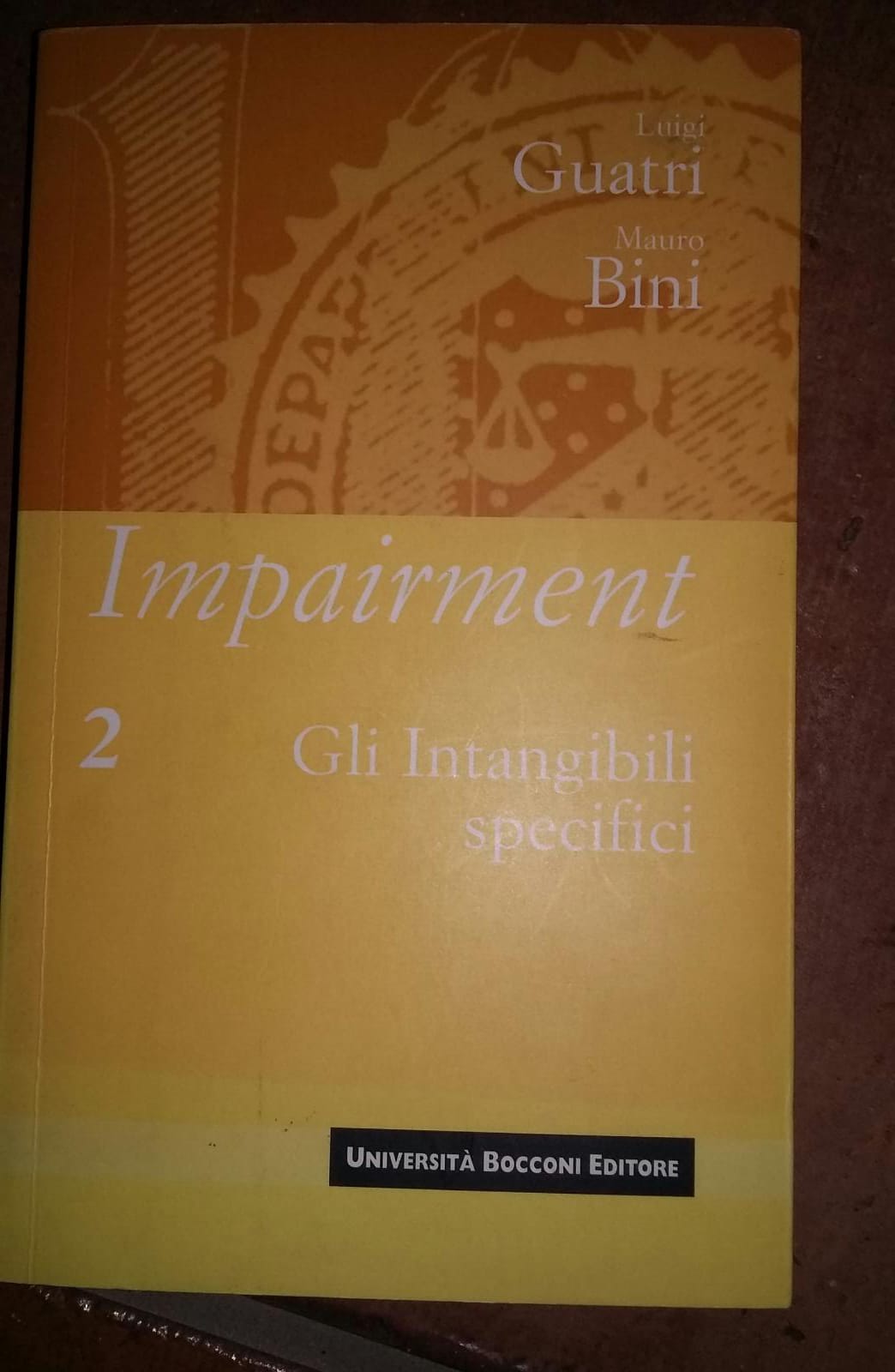 Impairment: 2 .Gli Intangibili specifici - copertina