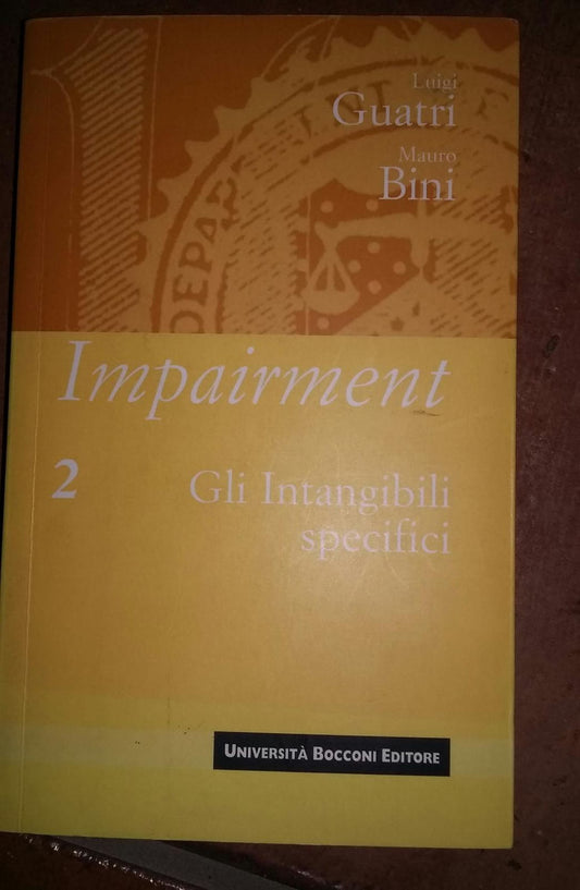 Impairment: 2 .Gli Intangibili specifici - copertina