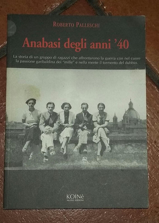 Anabasi degli anni '40 - copertina