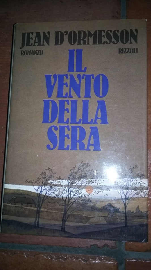 Il Vento Della Sera - copertina