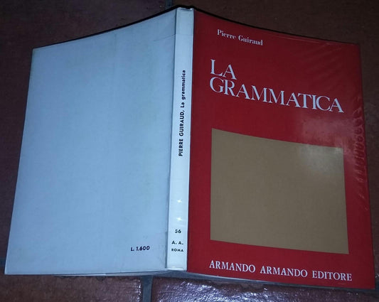 La grammatica - copertina