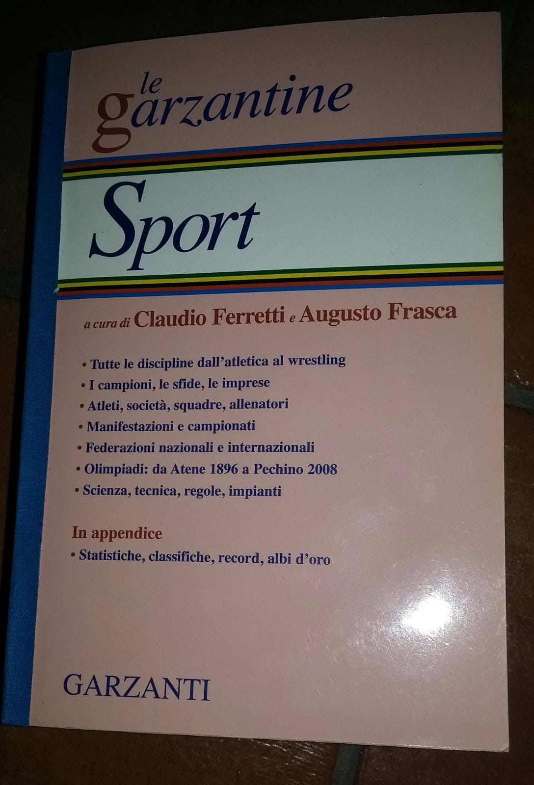 Enciclopedia dello sport - copertina