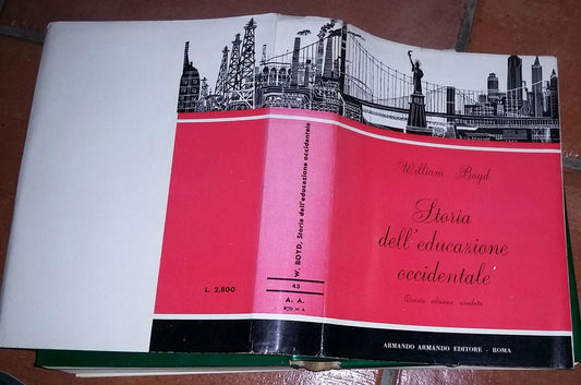 Storia dell'educazione occidentale - copertina