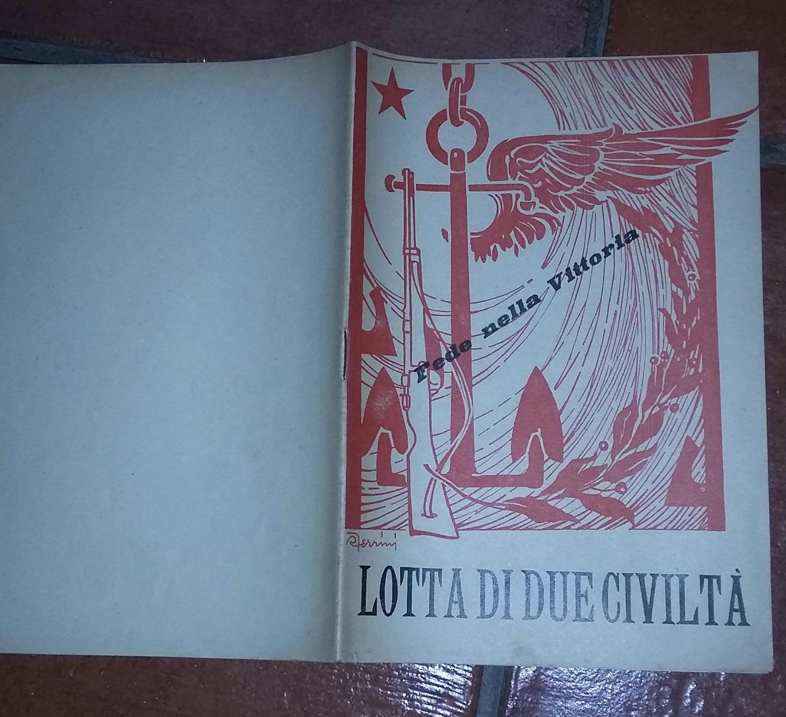 Lotta di due civilta'.Fede nella vittoria - copertina