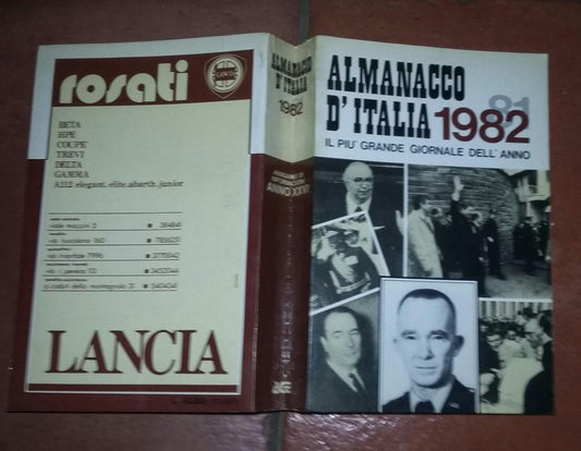 Almanacco d'Italia 1982.Il piu' grande giornale dell'anno - copertina