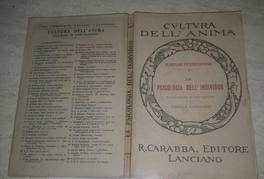 La psicologia dell'individuo - copertina