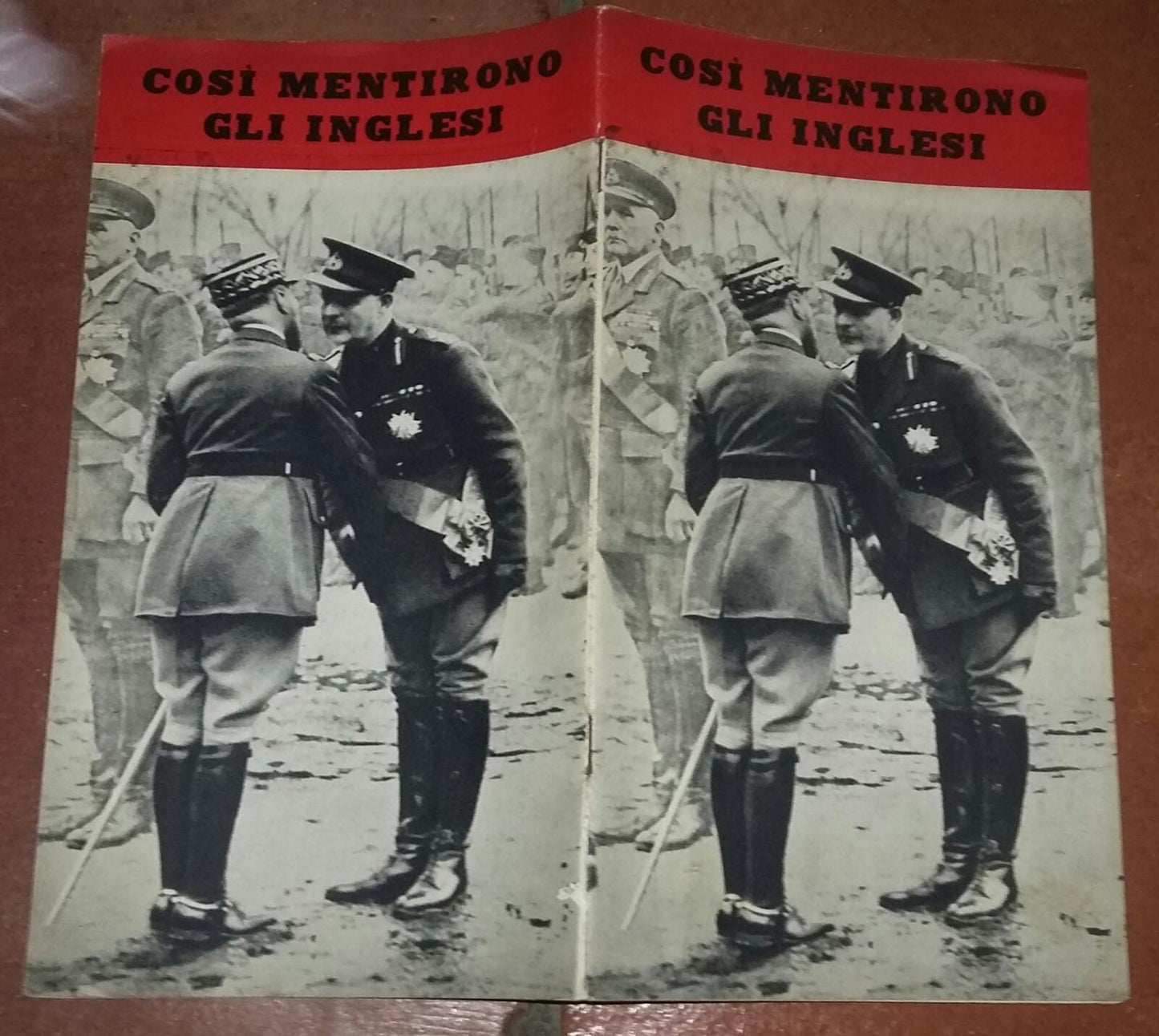 Cosi mentirono gli inglesi.Notizie inglesi sulla campagna in occidente. - copertina