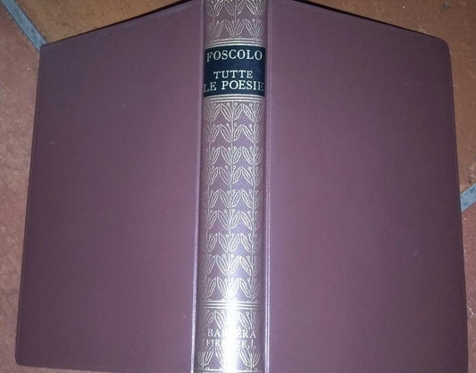 Tutte le poesie - copertina