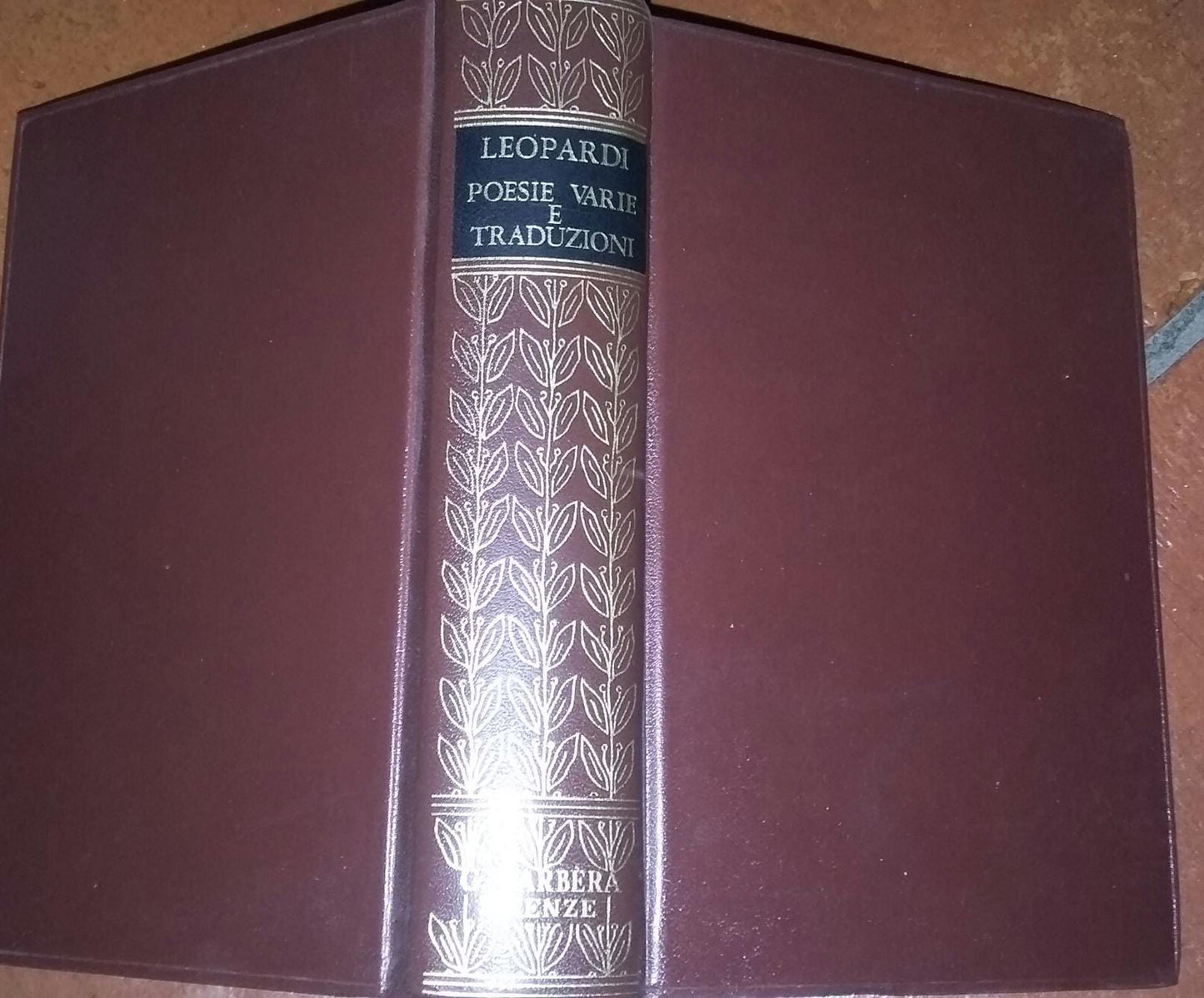 Poesie varie e traduzioni - copertina