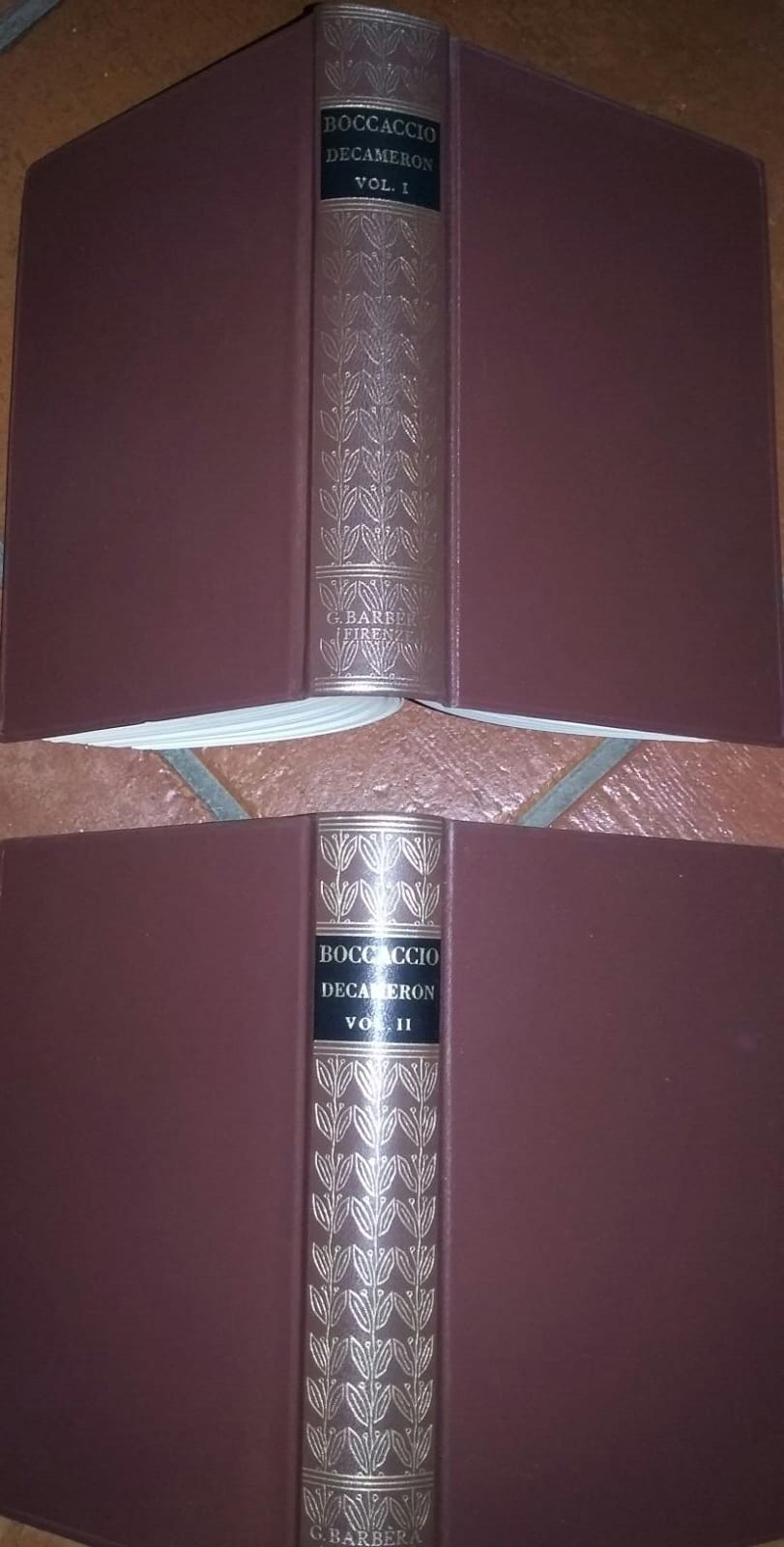 Decameron .Volume  I II - copertina