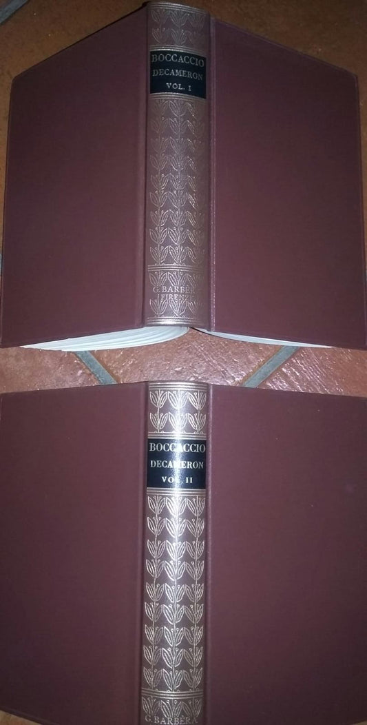Decameron .Volume  I II - copertina