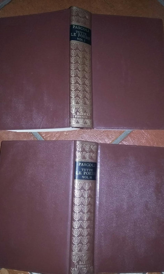 Poesie.Volume I II - copertina