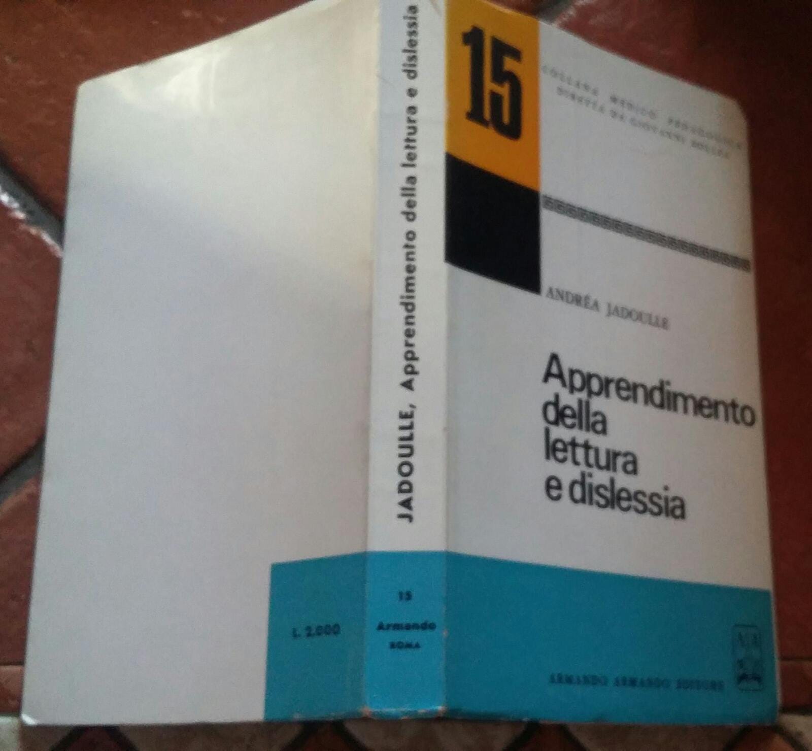 Apprendimento della lettura e dislessia - copertina