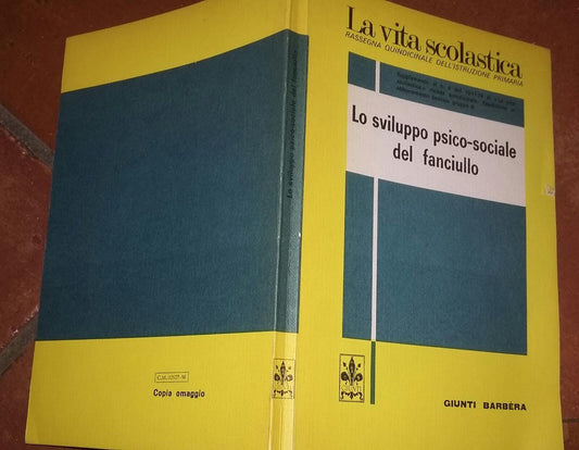Lo sviluppo psico-sociale del fanciullo - copertina