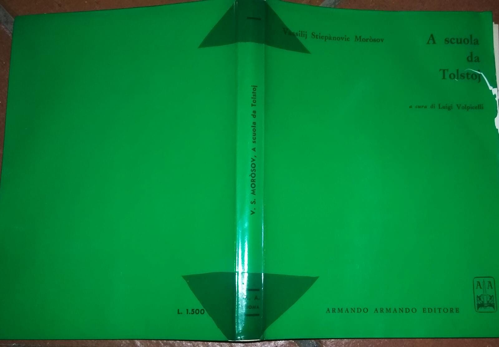 A scuola da Tolstoj - copertina
