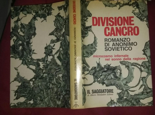 Divisione cancro.Volume I II - copertina