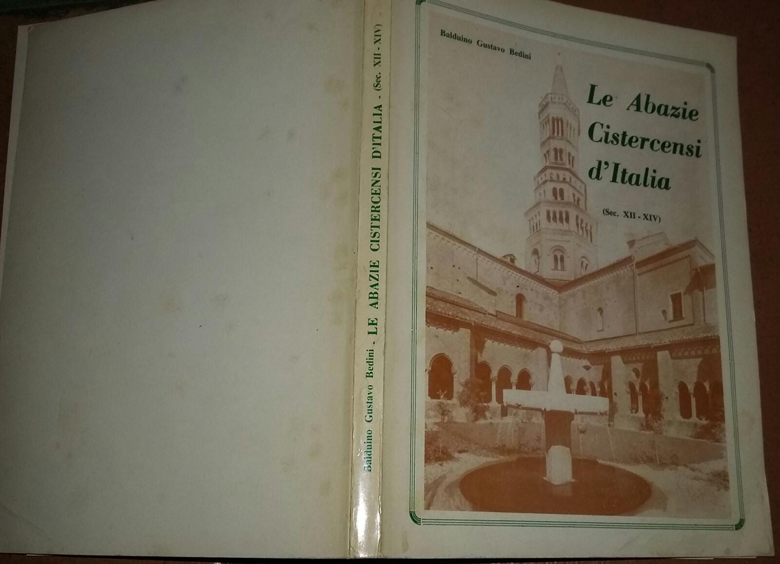 Le Abazie Cistercensi d'Italia (Sec. XII - XIV) - copertina