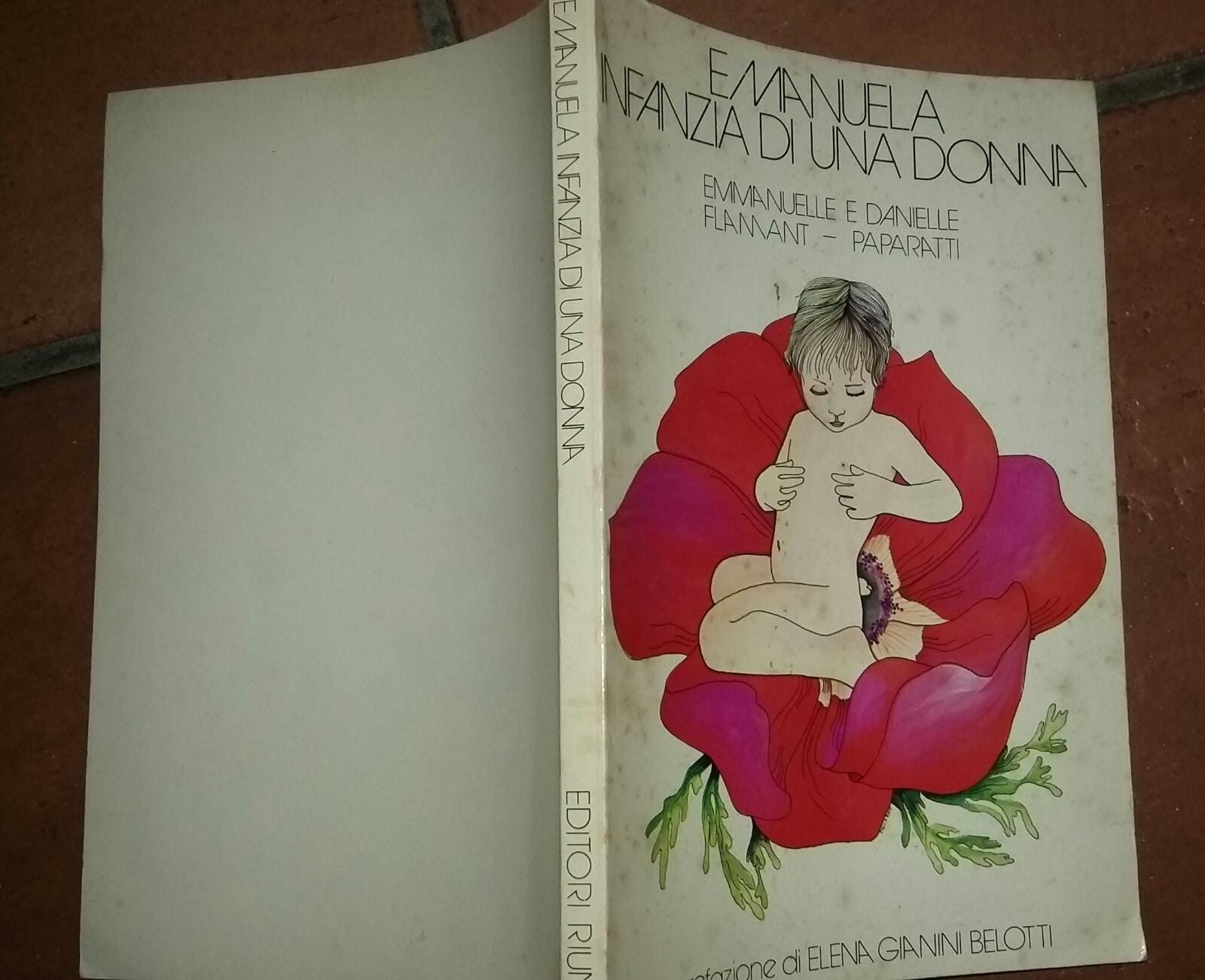 Emanuela infanzia di una donna - copertina