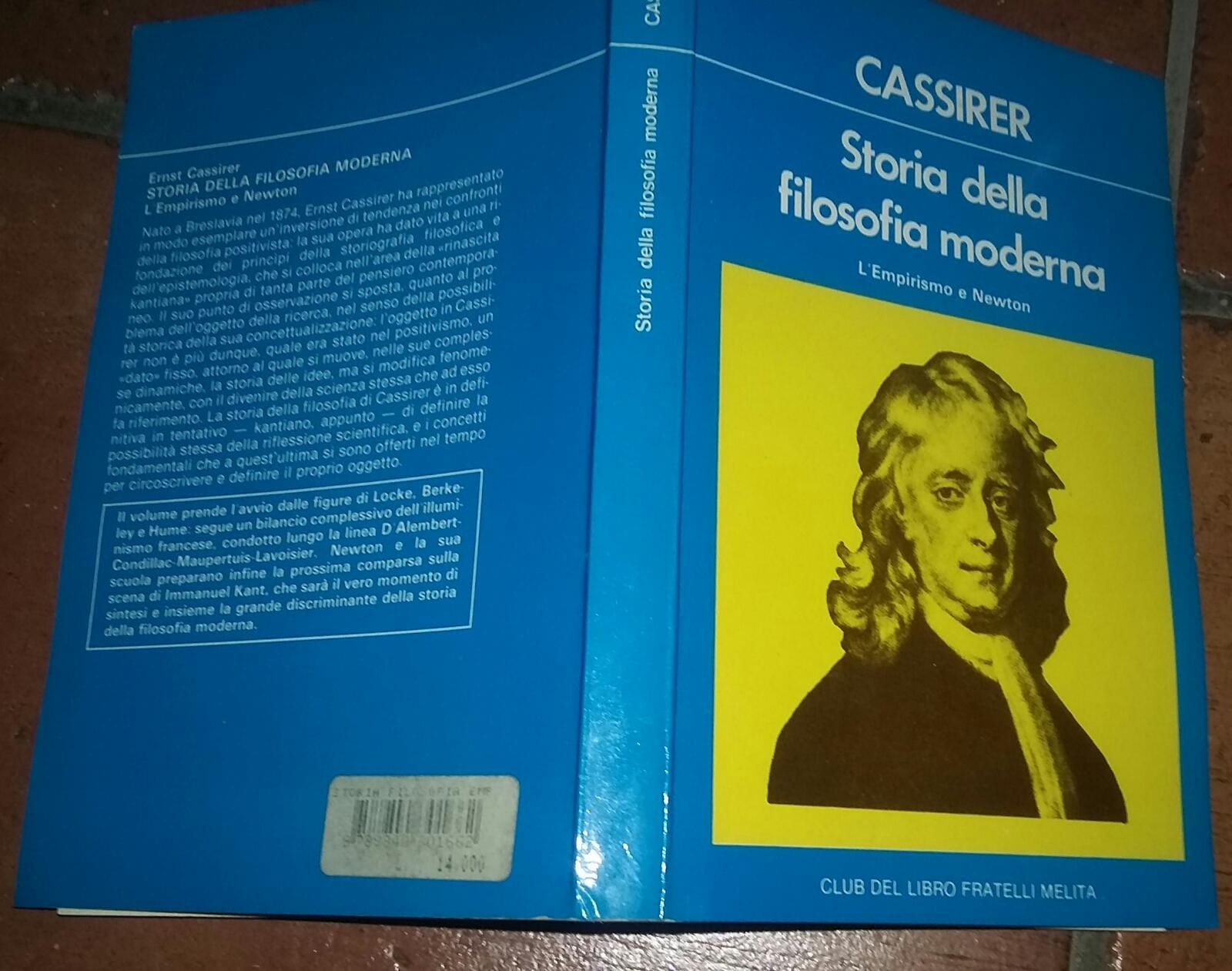 Storia della filosofia moderna.L'empirismo e Newton.Volume terzo - copertina