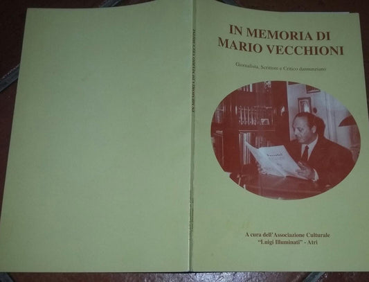 In memoria di Mario Vecchioni - copertina