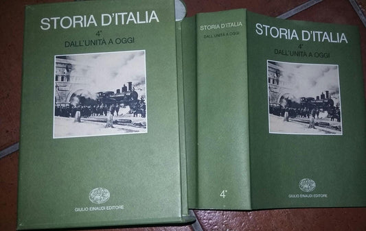 Dall'unità a oggi 4* Storia d'Italia - copertina