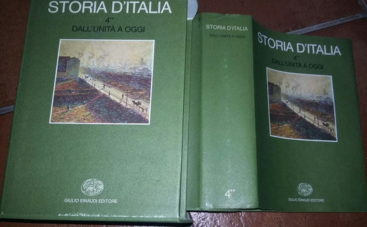 Dall'unità a oggi 4* Storia d'Italia - copertina
