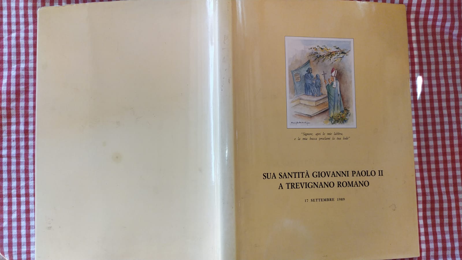 Sua santita' Giovanni Paolo II a Trevignano Romano - copertina