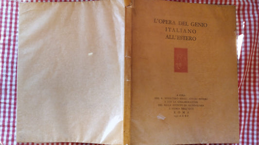 L'opera del genio italiano all'estero - copertina