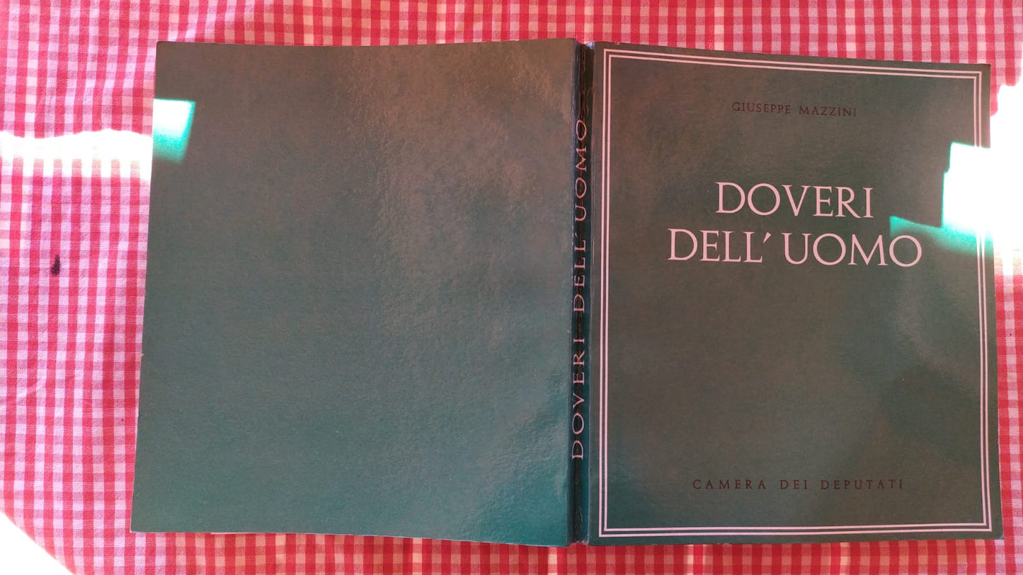 Doveri dell'uomo - copertina