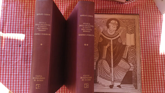 Storia della decadenza e caduta dell'impero romano Impero D'Oriente Tomo I e II - copertina